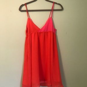 ILOVEH81 - color block mini dress